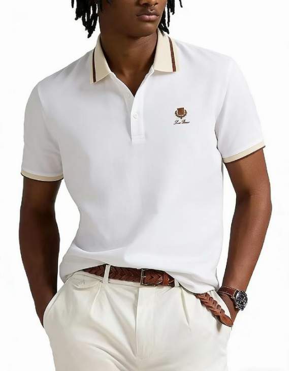 Picture of Loro Piana Polo Shirts Short _SKULoroPianaM-3XL12yx2326821